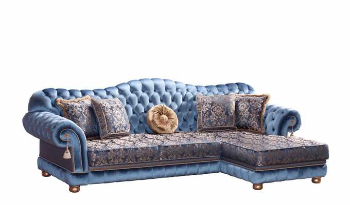 Угловой диван в классическом стиле LIV