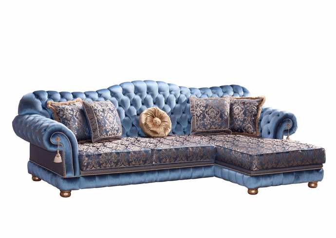 Угловой диван в классическом стиле LIV